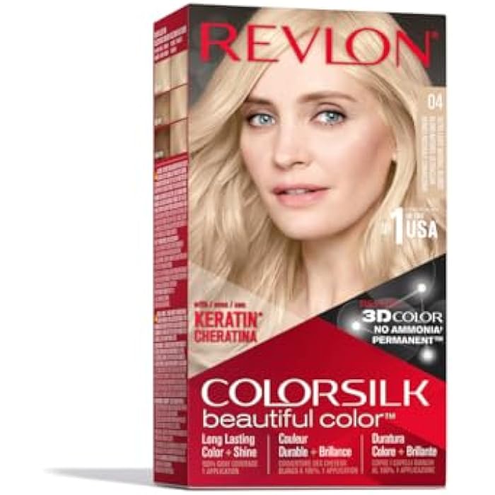 Revlon Ammonia Free Colorsilk 04 Ultra Light Natural Blonde - Image 1